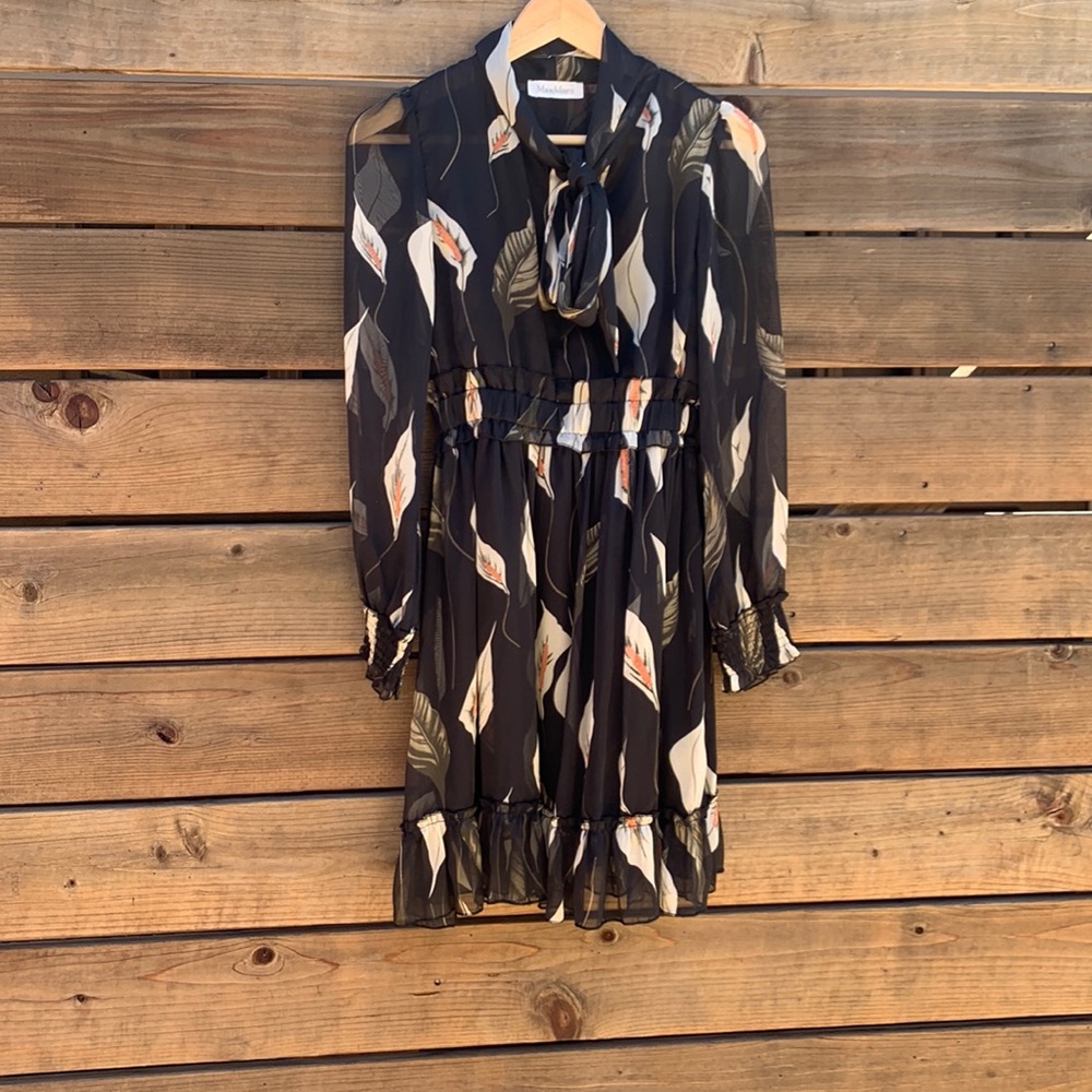 MaxMara floral silk Dress